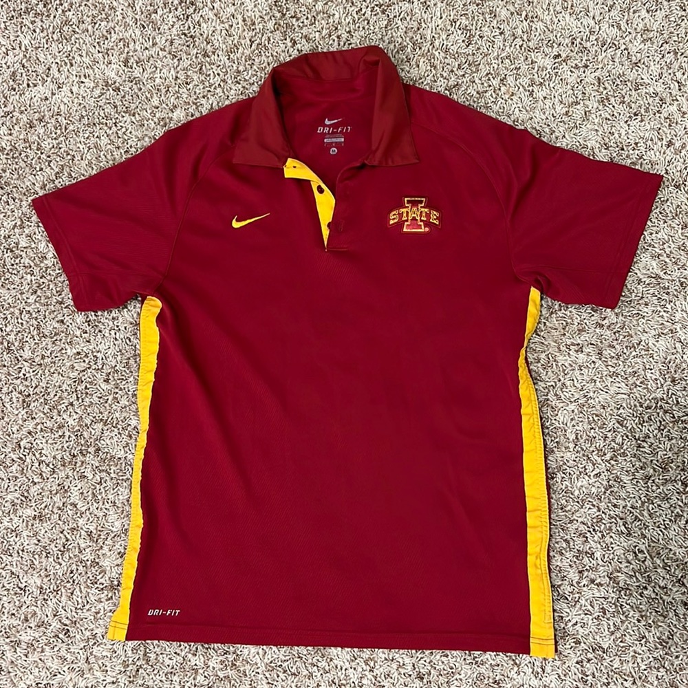 Men’s Iowa State Nike Dri-fit polo